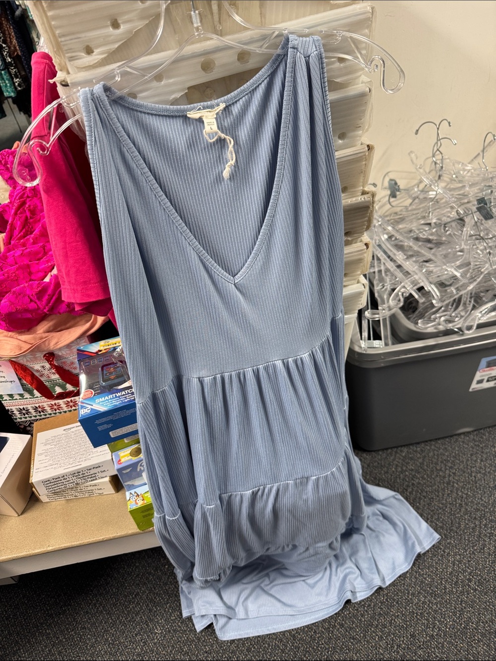 See you Monday midi dress L // 060518